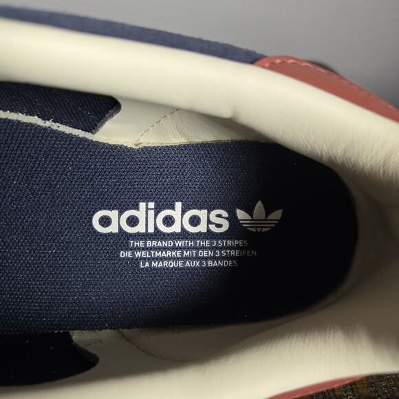 NEW Adidas Gazelle Indoor Mens Size 10.5 Low Top Shoe Sneakers Suede Blue JH5404